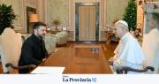 El Papa recibió a Zelenski y abogó por la paz en Ucrania