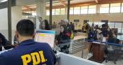PDI realiza masivo control migratorio en aeródromo de La Serena