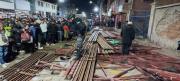 Tragedia en Potosí: Una gradería se desploma y deja más de 20 heridos en el convite de Ch’utillos, pese al siniestro no se suspende (video)