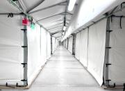 Módulos del Hospital de Campaña listos para El Romeral, el Arrayán Costero y El Romero