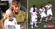El emotivo reencuentro de Neymar con niño con leucemia al que dedicó festejo en 2012: Estoy viejo