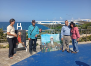 Rinden homenaje a Miranda por 215 años de su llegada a La Guaira
