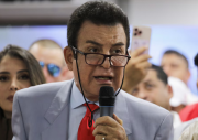 Exigió una revisión exhaustiva del conteo de votos /Salvador Nasralla denunció “fraude” en las elecciones de Honduras