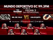 Independiente del Valle vs LDU EN VIVO: transmisión de ECDF y Zapping online gratis