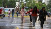 Llegó la lluvia a Neuquén, tras la alerta por tormenta en la región