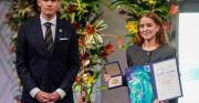 Inicia ceremonia del premio Nobel de la Paz a la opositora venezolana María Corina Machado en Oslo: su hija recibió el galardón