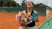 Natalia Jorge, la tenista de 18 años que se va para estudiar y competir en Estados Unidos