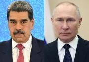 Vladimir Putin dice que respalda a Maduro frente al despliegue militar de EE UU en el Caribe