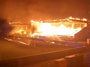 Tragedia en Finlandia: un incendio provocado por adolescentes destruye la histórica tribuna del FC Haka