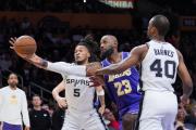Spurs elimina a los Lakers y se citará con Thunder en Las Vegas para la semifinal de la Copa NBA