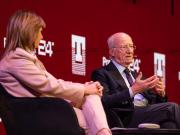 El diálogo picante de Rocca y Patricia Bullrich frente a 800 empresarios y un mutuo pedido de ayuda