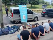 Los detuvieron con ropa de Edenor y una camioneta sin patente: tres son chilenos y ordenaron expulsarlos