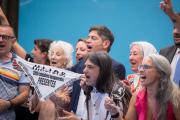 En el Día de los Derechos Humanos, Kicillof acusó a Nación de querer “borrar y ocultar lo ocurrido”