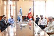 El gobernador Elías Suárez recibió a Agustín Salvia, director del Observatorio de la Deuda Social Argentina de la UCA