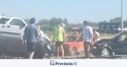 Fuerte choque en Ruta 40, en Pocito: murió un hombre