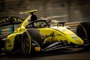 Joshua Duerksen brilló en el segundo día de test postemporada de Fórmula 2 en Abu Dhabi