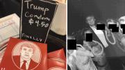 [Fotos] Trump y el Caso Epstein: Nuevas fotos lo muestran con mujeres y condones con su rostro