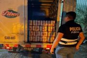 Tacna: Incautan camión con cerveza de contrabando –