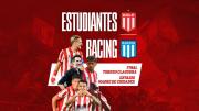 Estudiantes va por Racing, en busca de un nuevo título: horario, formaciones y cómo verlo