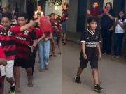 Escuela permitió que niños vayan con camiseta de su club favorito y hubo un claro ganador