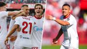 Alexis Sánchez fue titular e hizo un buen partido: El Sevilla goleó al Real Oviedo por la Liga española