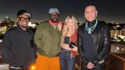 [Fotos] ¿Podría volver? Fergie tuvo una reunión de fin de año con Black Eyed Peas
