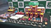 Lo Espejo: Cinco detenidos con arsenal de fuegos artificiales ilegales