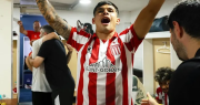 El grito de campeón del sanjuanino Fabricio Pérez con Estudiantes