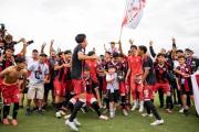River se consagró campeón de la Messi Cup tras vencer al Atlético de Madrid