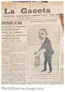 Recuerdos fotográficos: 1912. La primera imagen que publicó La Gaceta