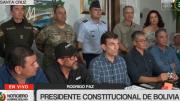 Presidente Paz anuncia el traslado preventivo de comunidades en El Torno por alerta de lluvias