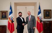 Presidente electo de Chile, José Antonio Kast, llega al Palacio de la Moneda