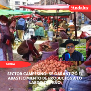 Sector campesino: Se garantizó el abastecimiento de productos a lo largo del año