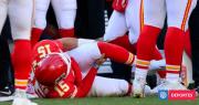 Kansas City sigue sufriendo en NFL: oficializa que Patrick Mahomes se rompió ligamento cruzado