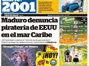 Titulares de la prensa nacional para este lunes 15 de diciembre