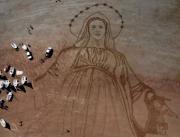 Récord Guinness en Las Grutas: el origen de la obra de la Inmaculada Concepción y el detrás de escena del intento