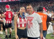 El emotivo mensaje de la mujer de Piovi tras la consagración: Querías cumplir el sueño de jugar en un club grande de Argentina