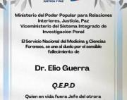 Falleció el doctor Elio Guerra