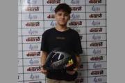 Agustín Agucho Viano, tuvo una temporada brilllante y es bicampeón en la categoría 150cc B y campeón en ell Rotax