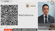 #HazTuDenuncia: Gobierno habilita código QR para reportar hechos de corrupción