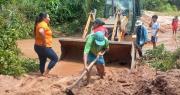 Lluvias dejan 350 km de caminos destruidos en Porongo y comunidades sin agua potable, señala el alcalde