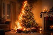 Incendio por árbol de Navidad: Un fallecido en Puerto La Cruz