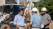 El intendente de San Isidro supervisó obras de integración urbana en Boulogne