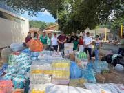 Jueces de Santa Cruz se solidarizan con ayuda de alimentos y vituallas para víctimas de El Torno 