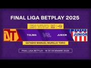 Junior vs. Tolima EN VIVO vía Win Sports Play: ver final de vuelta por Liga BetPlay