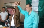 Chi Hyun Chung es presentado por el MTS como candidato a la Gobernación de Santa Cruz