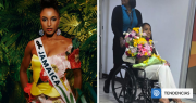 Gabrielle Henry, Miss Jamaica, regresa a su país en silla de ruedas tras grave caída en Miss Universo
