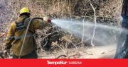 Tras dos semanas contuvieron el incendio en El Turbio