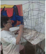 Inauguran El Arte Abstracto de Gladys Arguizones