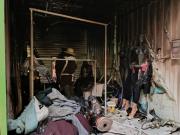 Puno: Chispa de soldadura provocó un incendio –